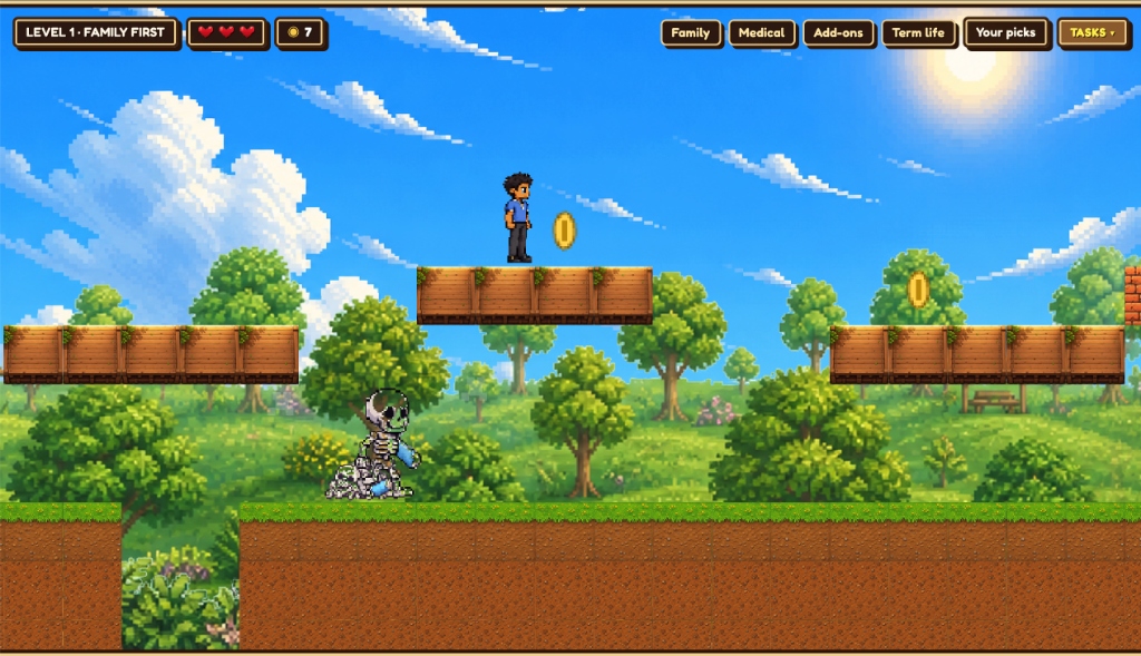 Enrolment Game Level 1 Platformer Gameplay